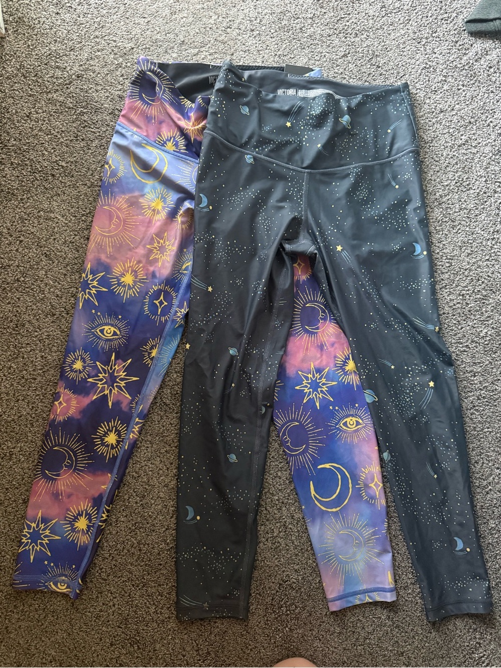 Womens active Victorias Secret Sport leggings- 2 pair size medium